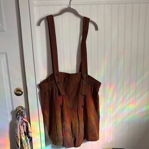 Cider Corduroy Overalls romper hobbitcore 3XL nwt